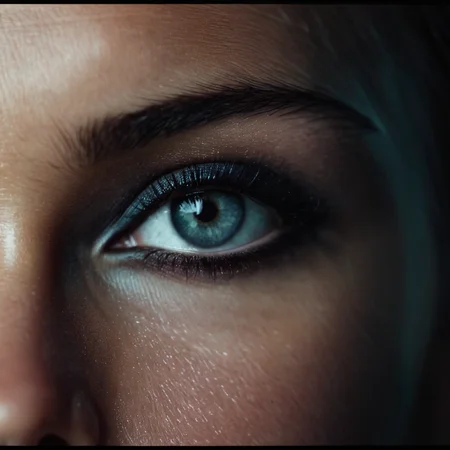 cinematic film still of <lora:add-detail-xl:1>0
<lora:detailed:0.3>
<lora:perfection style:0.3>
<lora:xl_more_art-full_v1:0.3>
<lora:music video style:1>
In the "1980's" and "1990's" a woman with a black eye and a black top,1girl,solo,looking at viewer,grey eyes,close-up,realistic,eye focus , sharp, detailed, epic photography, artistic, dramatic light, cinematic style, mtv style, music video style, shallow depth of field, vignette, highly detailed, high budget, bokeh, cinemascope, moody, epic, gorgeous, film grain, grainy