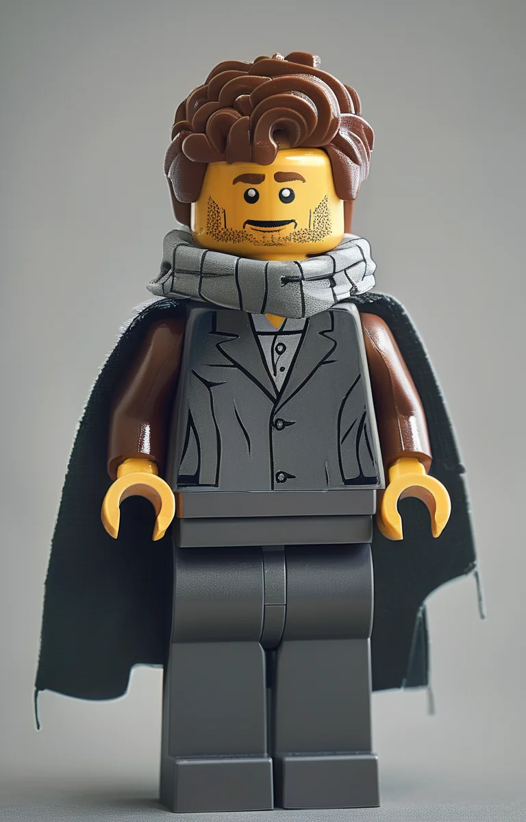 masterpiece,best quality,<lora:tbh246-sdxl:0.9>,illustration,style of lego, portrait of noble man
