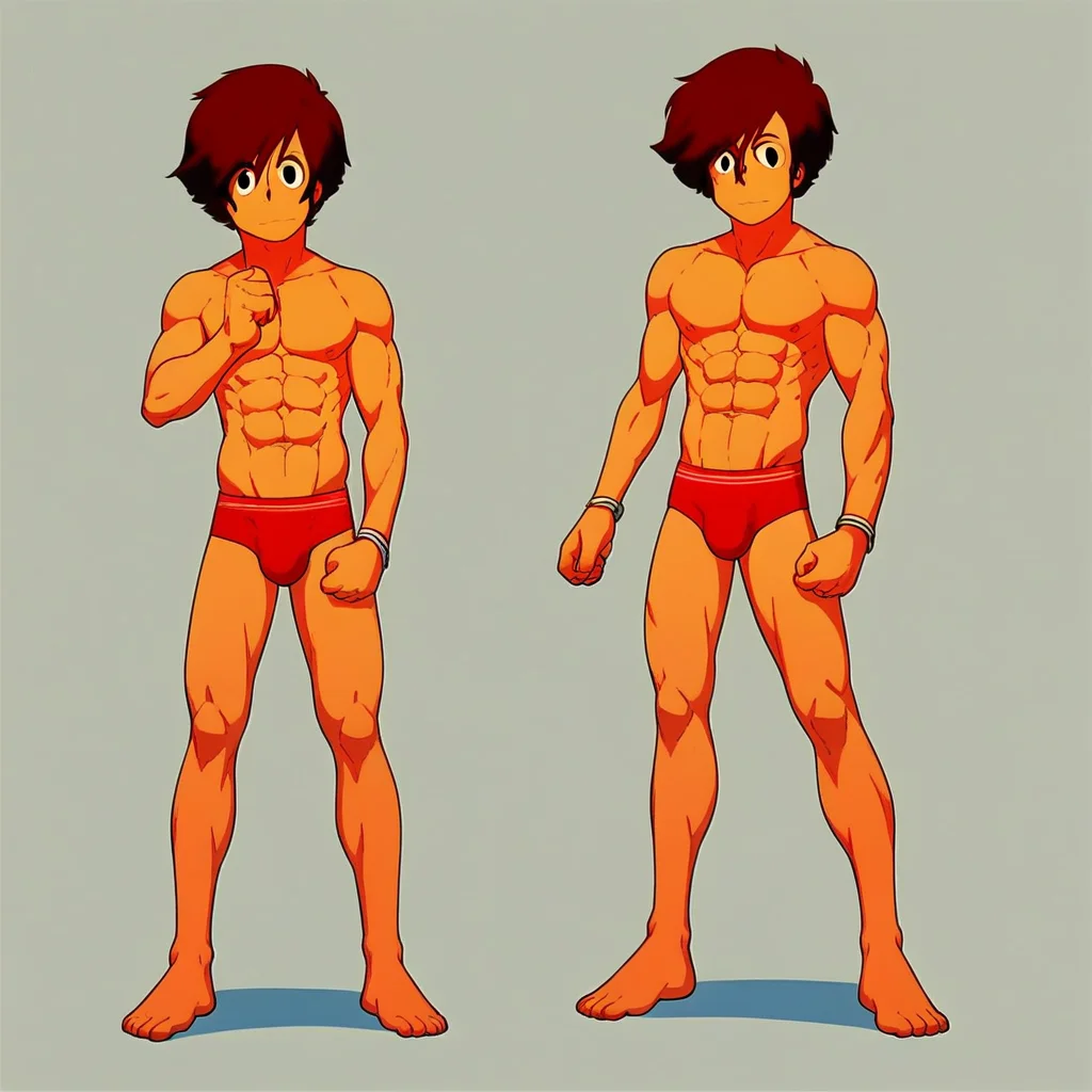 Ricky, brown hair, 1boy, short hair, red hair, black eyes, swimsuit, male swimwear, abs, bracelet, speedo, topless male, score_9, score_8_up, score_7_up, score_6_up <lora:vinceteaa_020_04v2-step00000400r:1> good face, good eyes, looking at viewer, full body,
