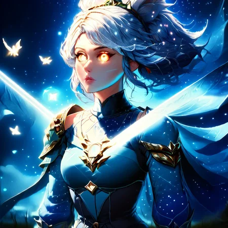 score_9, score_8_up, score_7_up, score_6_up, score_5_up, score_4_up, <lora:Starry_Morph_PonyXL:1> starry_morph Zeri from League of Legends, cinematic film still of painting of (a beautiful jedi with lightsaber:1.2) movement, dynamic pose, elegant, (perfect detailed face, perfect detailed body, perfect detailed eyes:1.5), frowning eyebrows, rimlighting, uncluttered background, epic atmosphere, realistic face, detailed mouth, detailed face, beautiful detailed eyes, perfect body, color HD photo, 85mm, (full body, high quality photo, masterpiece), HDR, 8K resolution, analogue RAW DSLR, best quality, vivid vibrant colors, intricate detail, realistic human hands, glow, (masterpiece) striking ground, wild field, dramatic lighting, otherworldly, best quality, oil painting, gloomy, fog, (epic art, , wind, action:1.5), darkness, total freedom, breath, , large wild spaces, dynamic, cinematic shot, (back lighting:1.4), (rim lighting:1.4) (wet ground, reflexions:1.3) (ring of fire:1.4) (arc of fire:1.4) black clothes, black gloves, ,shallow depth of field, vignette, highly detailed, high budget, bokeh, cinemascope, moody, epic, gorgeous, film grain, grainy