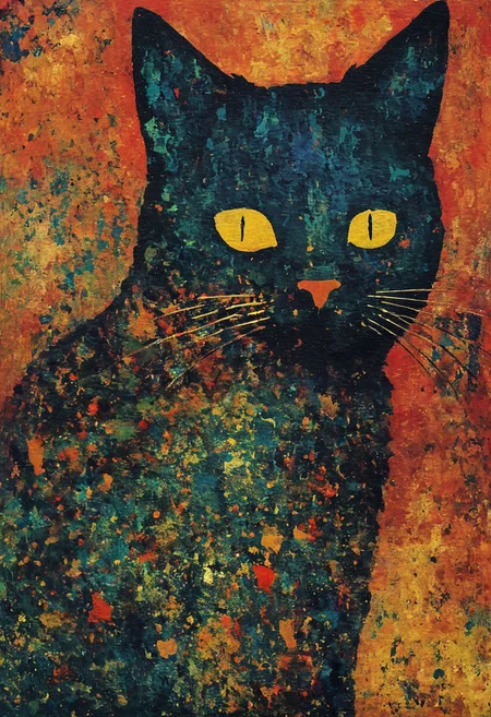 <lora:t1ngSDXL:1> t1ng, traditional media, abstract, texture, no humans, cat