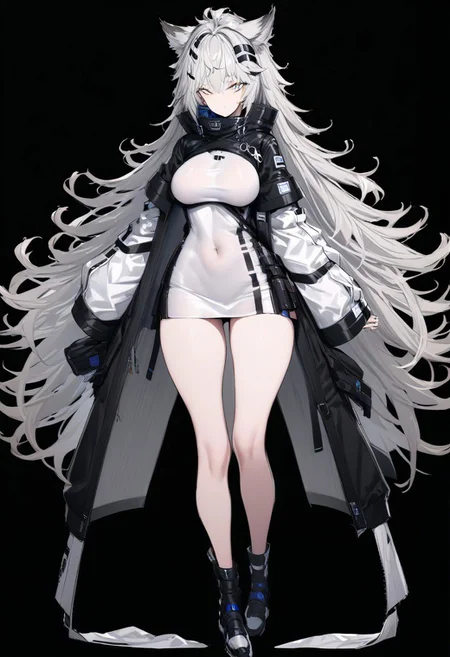 masterpiece, best quality, ultra-detailed, beautiful, nai3, 1girl, solo, full_body, tachi-e,
lappland_\(arknights\),