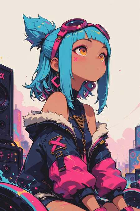 1girl,qiyana \(league of legends\),tan,
BREAK
masterpiece, best quality ,amazing quality ,S4bit4mago_illu , xxx667_illu ,Protoneon ,in the style of Jeda,vibrant colors,
<lora:ponyv6_noobE11_2_adamW:0.3> <lora:NOOB_vp1_detailer_by_volnovik_v1:0.3> <lora:Protoneon:0.65> <lora:S4bit4mago:0.85> <lora:illustriousXL_stabilizer_v1.23:0.3> <lora:XXX477:0.5> <lora:StyleA:0.7>