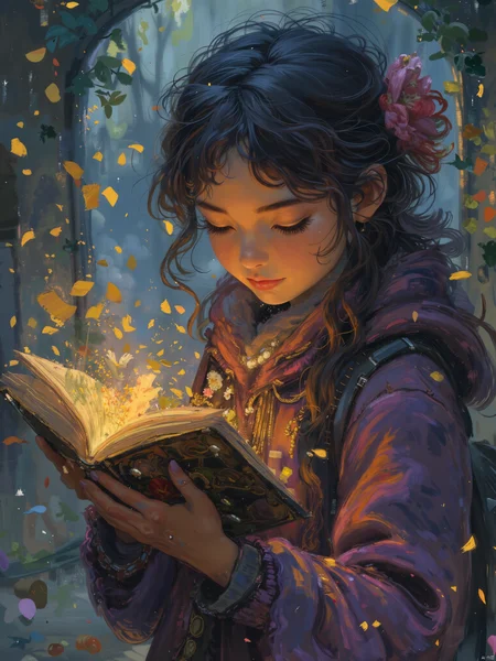 OByouhua,
In a world where technology has advanced to unimaginable heights, a young inventor discovers a hidden power within an ancient artifact. As she unlocks its secrets, she realizes that magic has been waiting to be rediscovered all along.