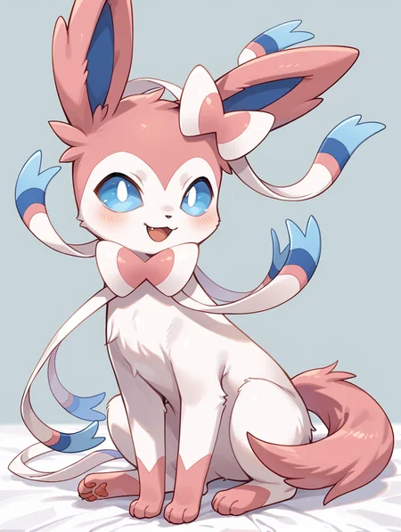 score_9, score_8_up, score_7_up,source_anime,BREAK, solo, (light smile:0.7),
sylveon,
<lora:sylveon:1>