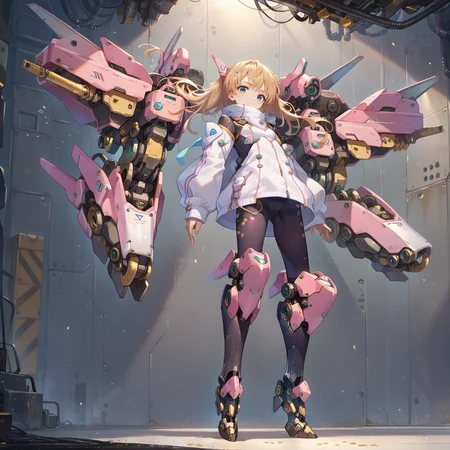 score_9, score_8_up, score_7_up,source_anime,
mechagirl02,
solo,mecha musume, 1girl, bodysuit,mechanical boots, mechanical parts,
light particles,engine, pose,
<lora:roboko-000015:0.7>