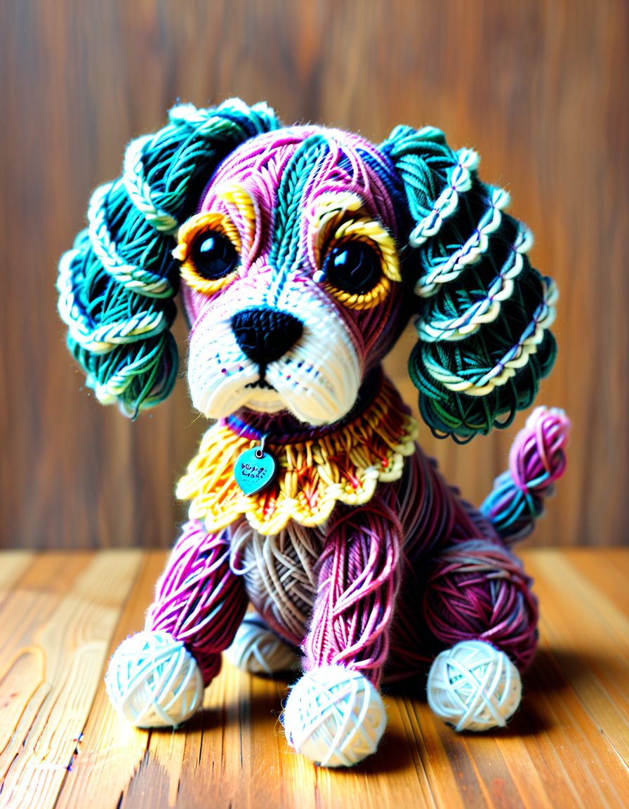 magicyarnlora, 1dog, portrait