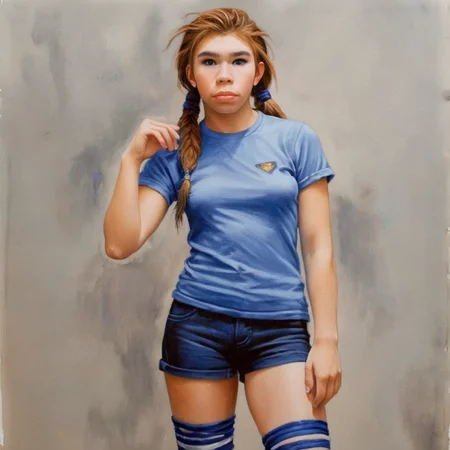 80's Teenager,Typical 80s Suburban Teenager,Artgerm,fashionable clothes,80's fashion, girl with neanderthal face standing, leg warmers, pony tails,bangles,too much make up,youthful appearance,full body,Pencil Sketches,sharp focus,studio photo,intricate details,highly detailed,by greg rutkowski,Watercolor,trending on artstation,sharp focus,studio photo,intricate details,highly detailed,ultra hd,realistic,vivid colors,highly detailed,UHD drawing,pen and ink,perfect composition,beautiful detailed intricate insanely detailed octane render trending on artstation,8k artistic photography,photorealistic concept art,soft natural volumetric cinematic perfect light,beautiful detailed intricate insanely detailed octane render trending on artstationby Albert Eckhout enchanting,Nikas Safronov,Gabriele Dell'otto,Charles Victor Thirion,Carl Eugen Keel,Carl Lundgren,pencil sketch, Mysterious, <lora:neanderthal-woman:1.3>