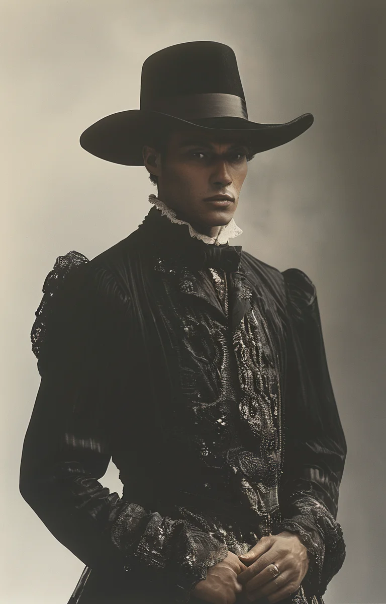 masterpiece,best quality,<lora:tbh316-sdxl:0.9>,illustration,style of Bill Blass portrait of noble man
