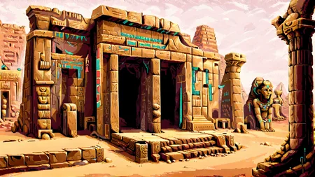 <lora:LCMTurboMix_Euler_A_fix:1> <lora:CulturePunkAI_2:0.5>, OldEgyptAI, ancient egyptian, ancient ruins