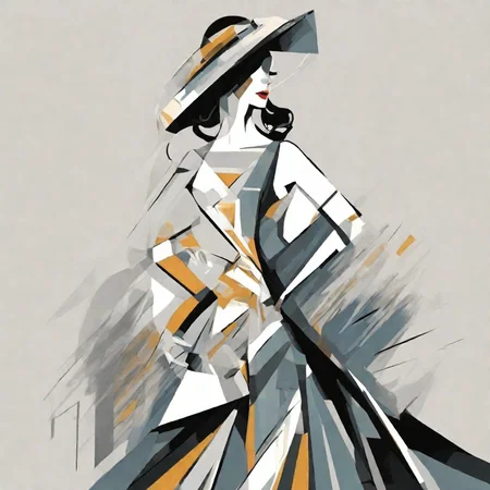 masterpiece,1lady,upperbody,dress,line-art-style,<lora:line-art-style-000007:1>,