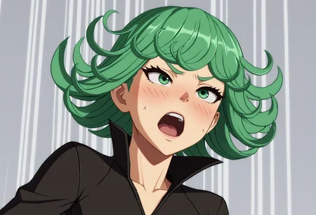 <lora:Hyper-SDXL-8steps-lora:1> <lora:Fixhands_anime_bdsqlsz_V1:1> zPDXL2, score_9, score_8_up, score_7_up, source_anime, intricate details, perfect anatomy BREAK
1girl,
tatsumaki, (one-punch man:0.8), green hair, green eyes,
ggxrd-stimulating-fists-of-annihilation,
<lora:GGXrd-stimulating-fists-of-annihilation_XL(pony)v10:1>