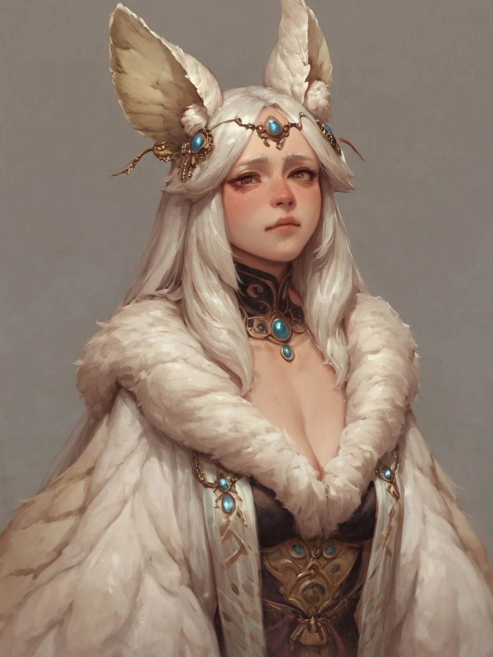 fluffy moth girl
<lora:Alien_Concept_Art:1>, score_9, score_8_up, score_7_up,, <lora:Oil Gothic Painting Style SDXL_LoRA_Pony Diffusion V6:0.8>