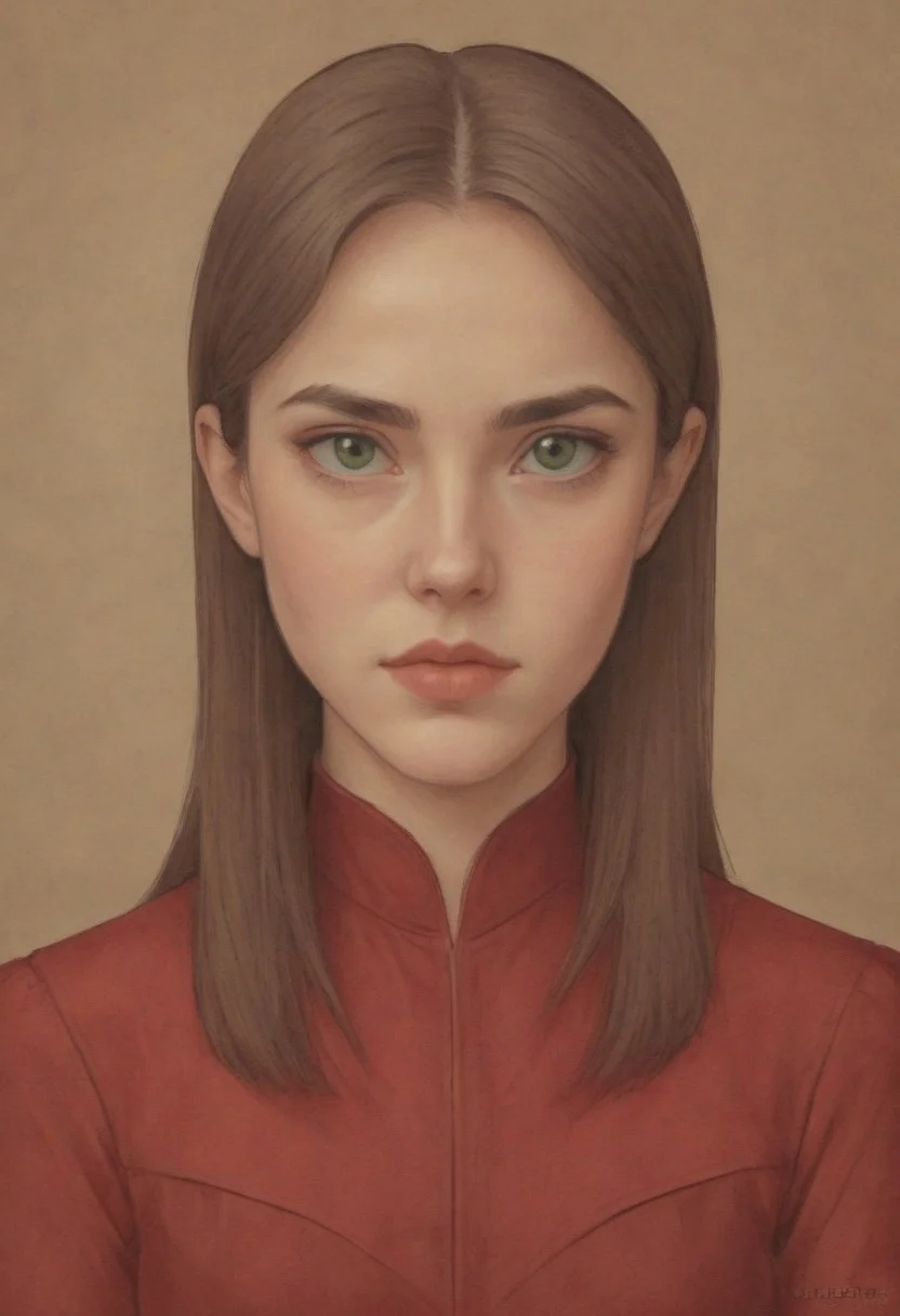 on parchment,"Ilya Kuvshinov" style.
Portrait of "Gorgeous girl With ((green)) Eyes". red silk dress, Claudia, lipstick,
intricate details, (depth of field,bokeh:1.2), full-body photograph , cute girl, adorable, petite, long black hair, white strip in hair, long flowing hair, innocent, perfect face, beautiful face, bttrfrckl, bimbo lips, red silk . Ray-Tracing. Anti-Aliasing. Realistic soft shadows. Low saturation colors. Insane quality. Insane resolution. Insane details. Masterpiece. 32k resolution.