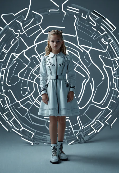 professional 3d model <lora:Beeple_retrofuturism-000005:1>,Beeple style,retrofuturism,<lora:Alice Prin OC-000005:1>,Alice Prin,1girl, . octane render, highly detailed, volumetric, dramatic lighting