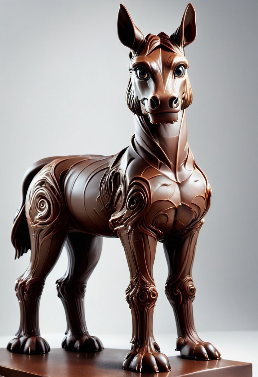 1score_9, score_8_up, score_7_up, intricate details, rating_safe,
<lora:World Morph Chocolate:1>,
full body, WORLD MORPH CHOCOLATE, chocolate sculpture, solid chocolate, standing on white ground, looking at the viewer:2, solo:1.5, smiling), white background,Made of chocolate,with a white background,chevy,chevy impala,1mp4l4