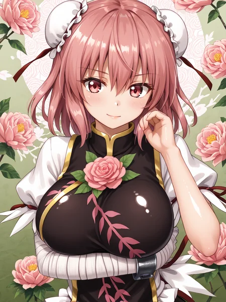detailed background, shiny skin, posing,
<lora:thkasen.pony:1>,
thkasen,
large breasts,