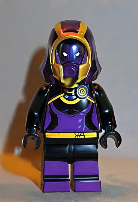 LEGO MiniFig, zavy-tali, mask-on,