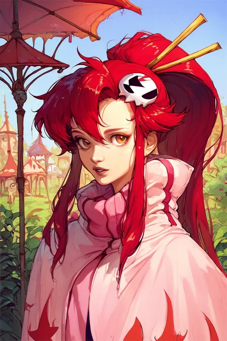 score_9, score_8_up, score_7_up, score_6_up, 1girl, solo, Yoko Littner, upper body, gazebo, parted lips
<lora:YOSHITAKA_AMANO_style-000008:1>,