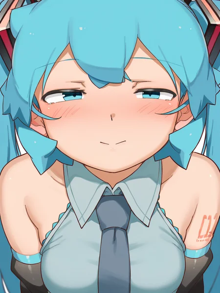 score_9, source_anime,
1girl, solo, hatsune miku,
<lora:abmayo_)ponyDiffusionV6XL_v6StartWithThisOne 8x16 AdamW8bit__cosine__1708740582_dim4_sv_fro_dp0.8:1>