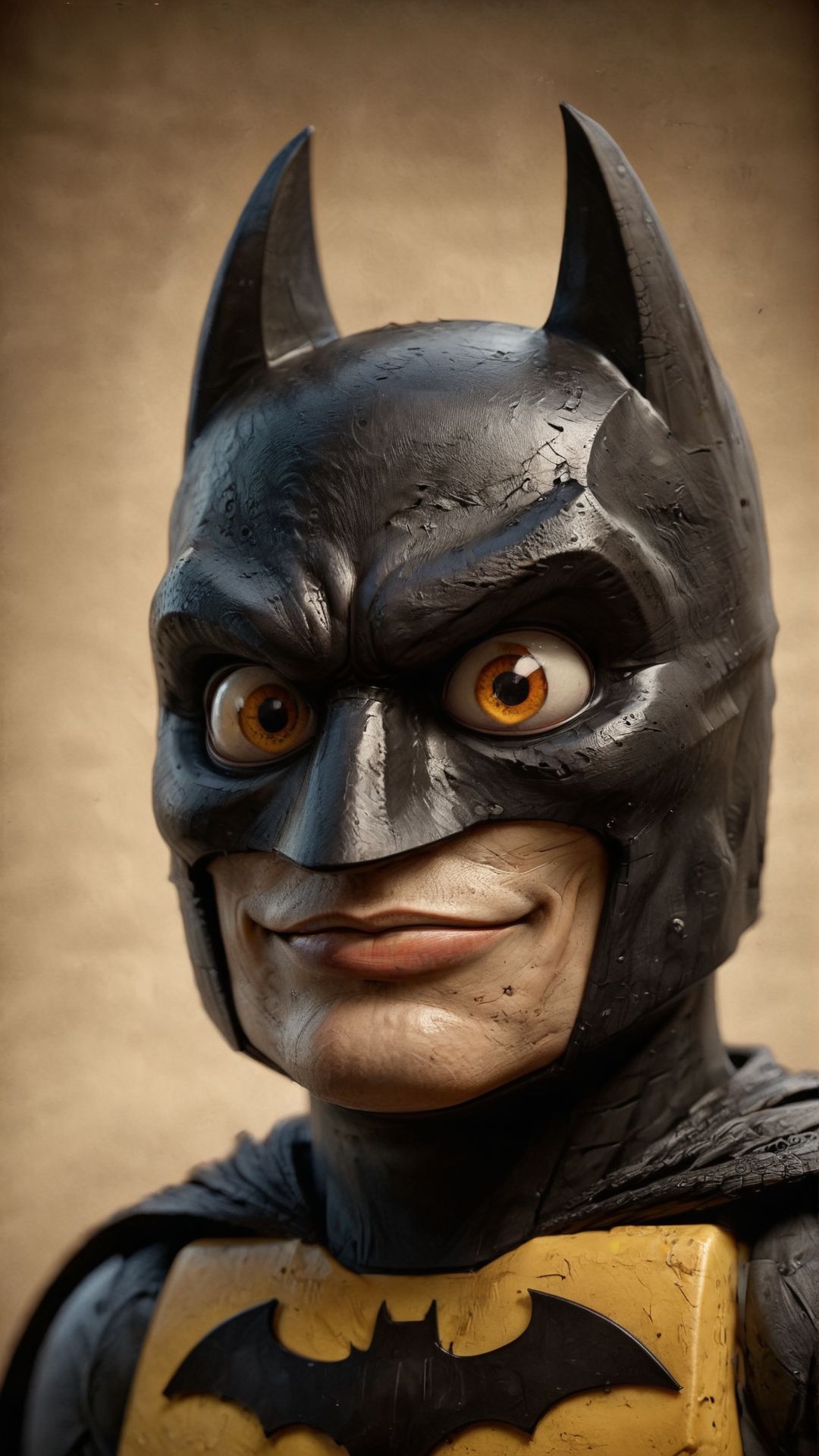 Lego batman ral-drp <lora:ral-drp:0.7>
many details, extreme detailed, full of details,
Wide range of colors., Dramatic,Dynamic,Cinematic,Sharp details
Insane quality. Insane resolution. Insane details. Masterpiece. 32k resolution.
 <lora:ParchartXL_CODA:0.95> on parchment
 <lora:add-detail-xl:1>