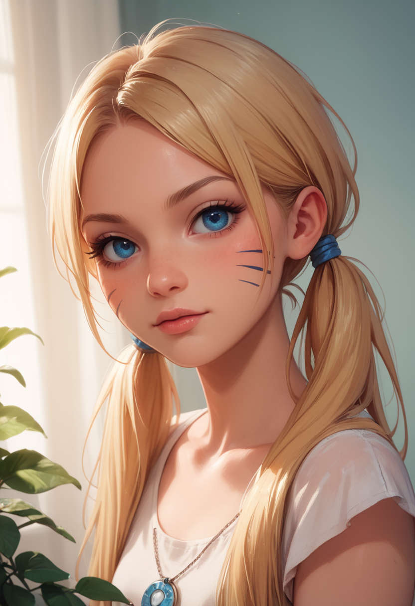 score_9,score_8_up,score_7_up,score_9,score_8_up,score_7_up ,   <lora:add-detail-xl:1>  <lora:Narukov1_pony:1> naruko, 1girl, blue eyes, blonde, facial mark, whisker markings, long hair, looking at viewer, twintails,  <lora:PerfectEyesXL:1> perfecteyes, blue eyes, blue eye
