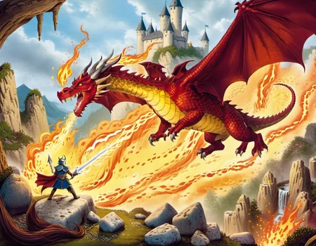 The Dragon's Curse, A curse transforms a noble knight into a fearsome dragon, and they must find a way to break the spell. character, detailed, sub surface scattering, sharp focus <lora:OldillXL_0.4_RC:0.6>