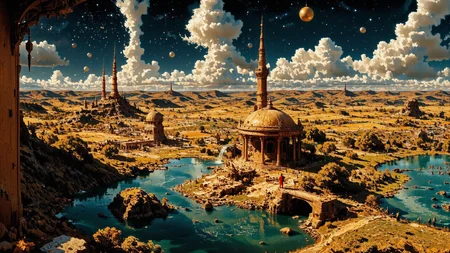 (waterpark) beautiful surreal space landscape, woman, intricate, very detailed, multilayer paint style, colorful, <lora:Hand v2:1> <lora:Anti-Blur:1> <lora:Insane Detail Slider:0.5>   <lora:Flux.1_Turbo_Detailer:0.6> <lora:flux-photo-transparent_Alpha_1.0:0.8> <lora:flux.1_lora_flyway_Epic-detail_v2:1> <lora:Painterly01b_CE_FLUX_AIT:0.8> pntrlyCE_style, <lora:VividlySurreal:0.8> <lora:PsykeV1:0.6>