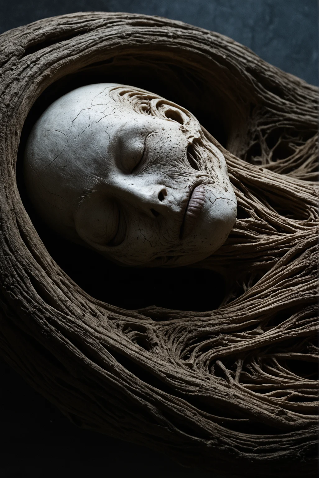 hollow that looks like a creature sleeping