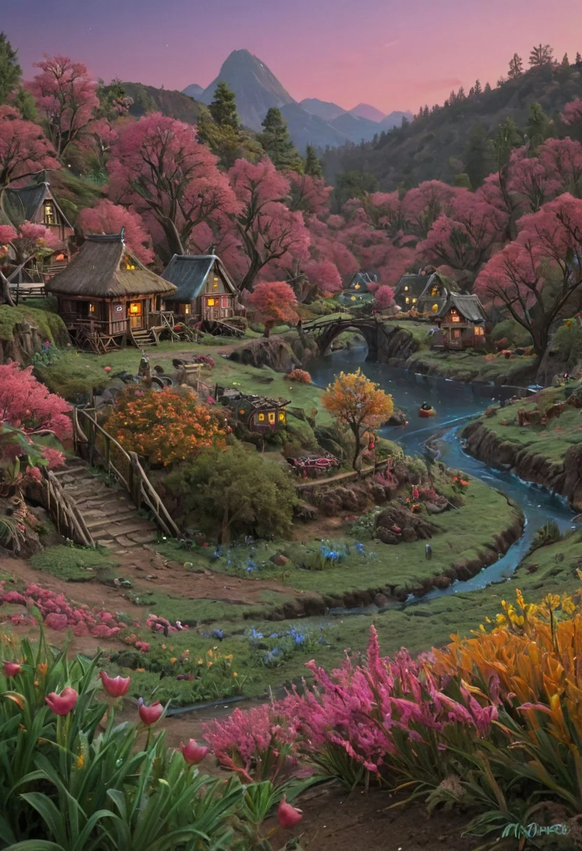 *snoo* *village* novuschroma46 style alienlandscapeslora maidrauh_2