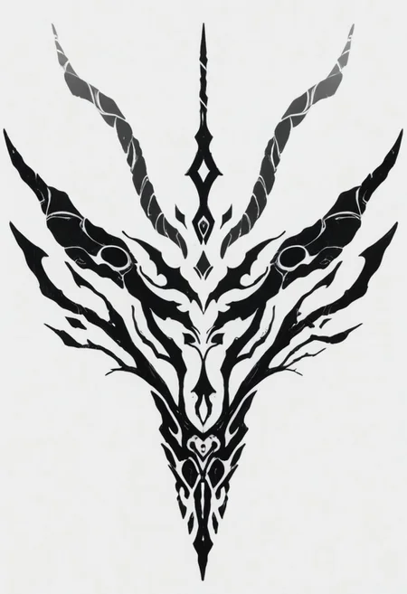 score_9, score_8_up, score_7_up, HENTAI PUBIC TATTOO DESIGN, MONOCHROME, GREYSCALE, WHITE BACKGROUND, NO HUMANS
