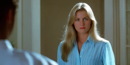 cinematic film still of <lora:cinematic vintage film:1.2>
Diffused Light fill light
1987
a woman with long blonde hair and a blue and white shirt cinematic vintage film style, shallow depth of field, vignette, highly detailed, high budget, bokeh, cinemascope, moody, epic, gorgeous, film grain, grainy