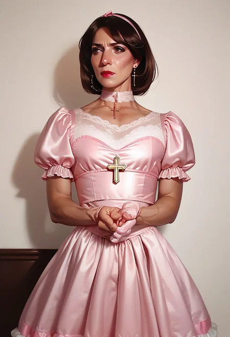 score_9, score_8_up, score_7_up,
1man, solo, virile, mature male, forced feminization, cross-dressing, wearing female clothes, crossdresser, enzasag,