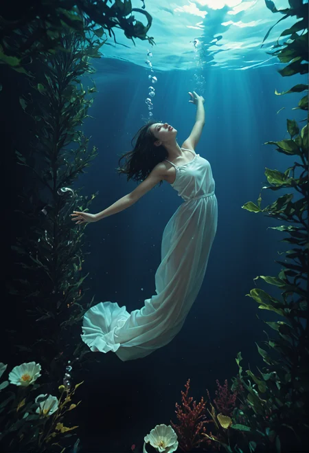 ,ruanyi0778,submerged,underwater,plant,glowing,1girl,<lora:0778 submerged_v1_pony:1>, score_9,score_8_up,score_7_up,,8k,1girl,solo,