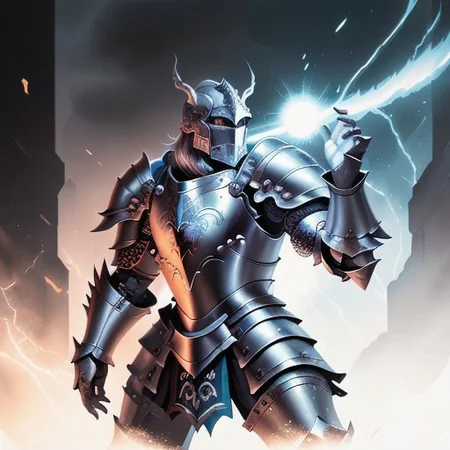 MagicItem_v1 <lora:MagicItem_v1:1> white background,
masterpiece, professional quality, (adamantine armor:1.3) gleaming under bright light, intricate engravings, (white background:1.2), showcasing strength, detailed textures, magical aura, fantasy art, by Greg Rutkowski, high resolution, vibrant colors, dramatic lighting