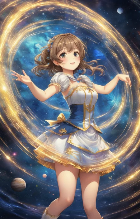 masterpiece,best quality,<lora:tbh70-sdxl:0.6>,illustration,A rotating nebula background
portrait of idolmaster cinderella girls,