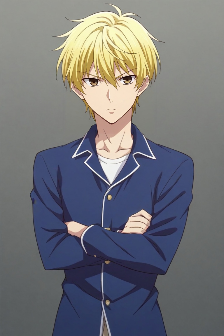 score_9, score_8_up, score_7_up, source_anime, rating_safe, , semi-realistic, , , 1boy, solo, male focus, <lora:momiji_souma_pony:0.74>, momiji_souma, blonde hair, brown eyes, short hair, hair between eyes, wide angle, wide shot, cowboy shot, niagara falls, dark, crossed arms, angry, , <lora:sdxl_lightning_8step_lora:1>