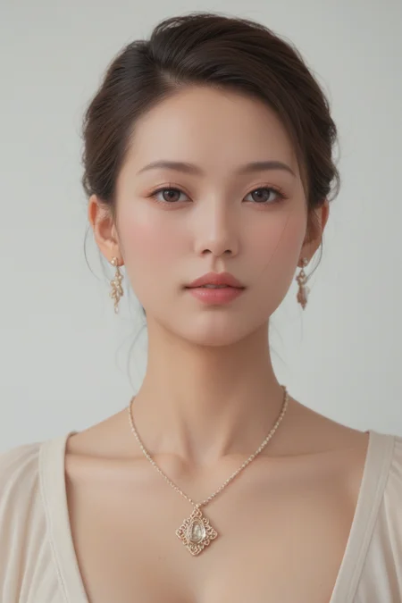 score_9, score_8_up, score_7_up,beautiful woman, 20 years old, japanese, Detailed Skin Textures and detailed skin pores ,(Detailed glans) and beautiful mouth and face, earrings, necklace,