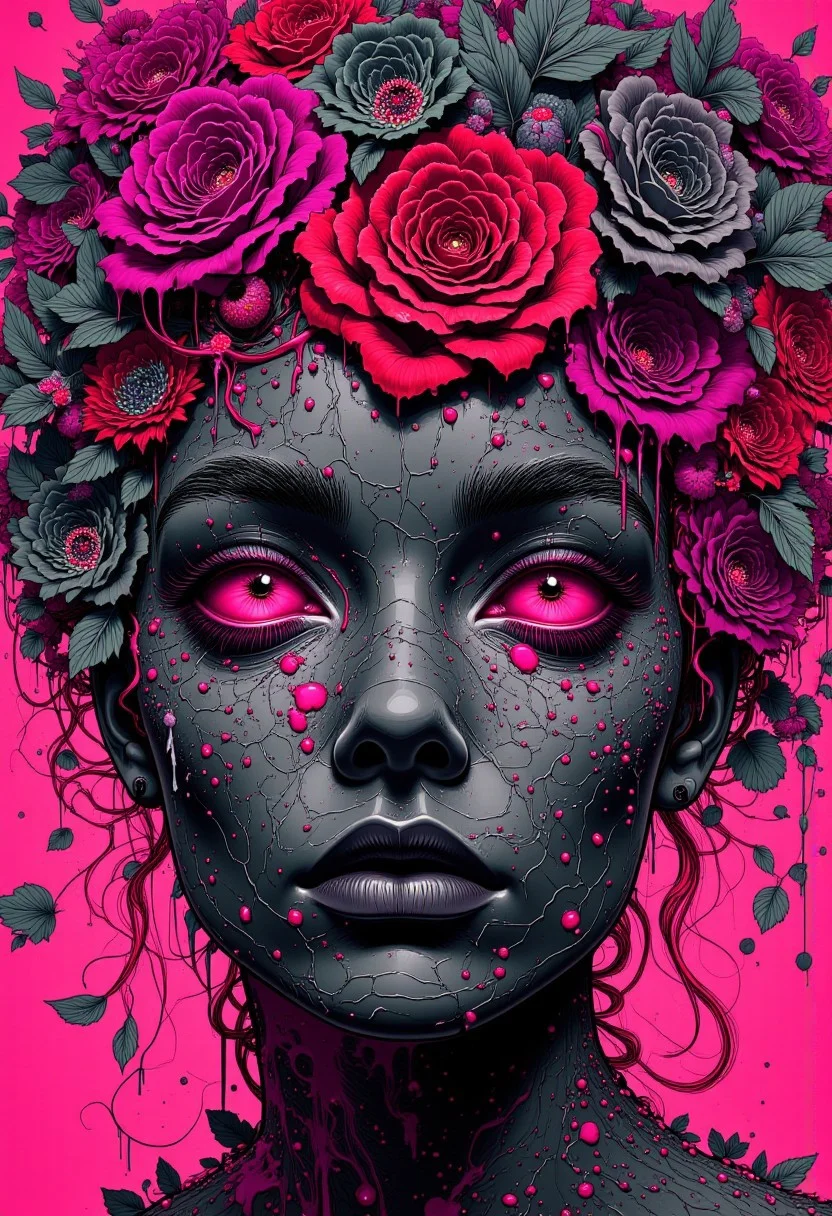 Blame! by Tsutomu Nihei Creatures of habit, carrion flowers
Growing from repeated crimes
The afterglow in full bloom
Slow and relentless,
gray colors, black colors, pink colors