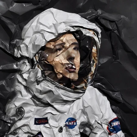 crumpled paper