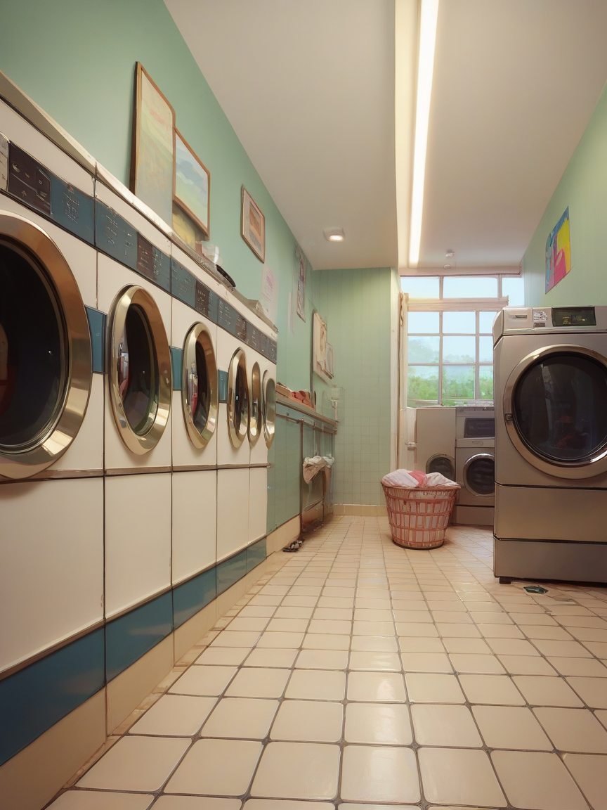 score_9, score_8_up, score_7_up, score_6_up,   <lora:l4undrym4tXLP:0.6> l4undrym4t, washing machine, scenery, indoors, tiles, 1girl