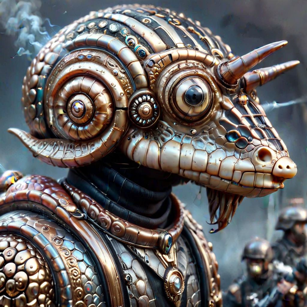 (upper body shot), (kangaroo|giraffe in an intricate black spacesuit, blue eyes,
((shooting a RaygunGothicStyleAI that shoots lasers like smoke rings)), perfect, intricate, :1.1), wearing a super sexy leather ranger outfit, by ZdzisBaw BeksiDski's and H.R. Giger and Stefan Martiniere and Tomer Hanuka, (A giant snail|octopus attacking),  hyper detailed, award winning on artstation.com,(intricate details, masterpiece, best quality:1.4), looking at viewer, dynamic pose, wide angle view, dense fog, Different shades of oxblood red and Rainbowiridal palette eyes and lemon yellow, embellished with gold decoration, fractal art, in the style of nicola samori, Intense gaze, Bright... ,Model, expression
