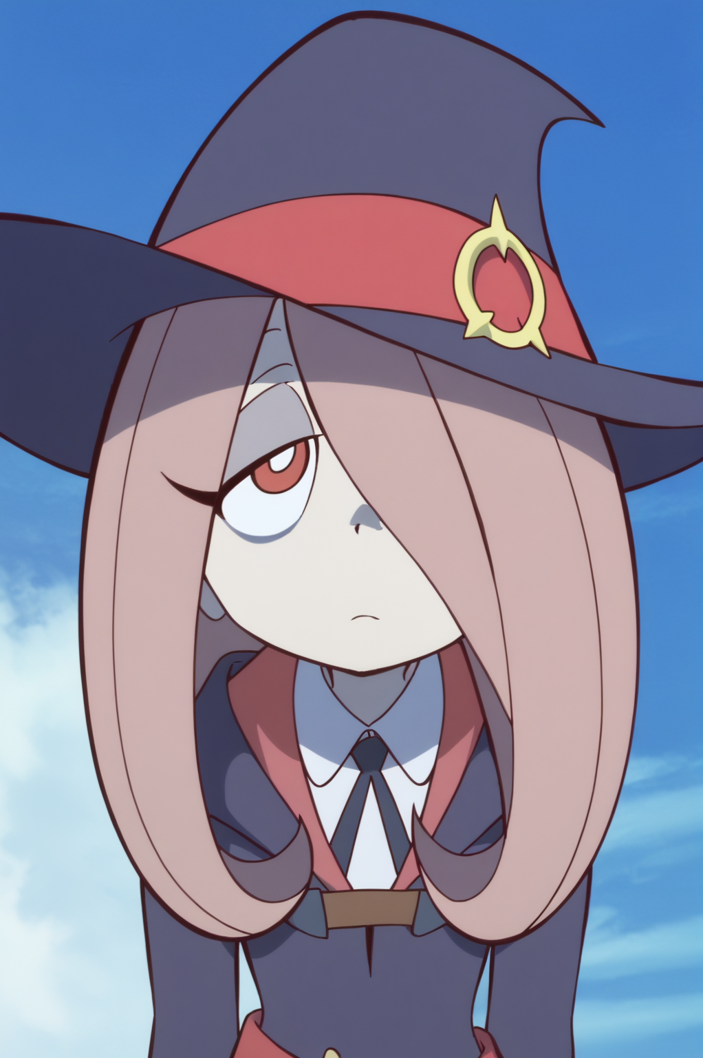 anime screencap, rating safe, Sucy Manbavaran, upper body  <lora:Uchuu_Patrol_Luluco-Sucy_Manbavaran-PDXL:0.8>