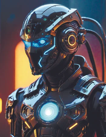 Portrait of a cyberpunk cyborg ninja,third person,D&D,sci fi fantasy,intricate,richly detailed colored,Murata,highly detailed,3d,octane,bright colors,digital,sharp focus,style of Stanley,background cinematic matrix style,cyberpukai <lora:CyberPunkAIp:0.8>,<lora:add-detail-xl:1.6>,<lora:nijiarmor_v2:0.7>,DonMM4ch1n3W0rldXL <lora:DonMM4ch1n3W0rldXL:0.6>,by diegocr,teslapunkai <lora:TeslaPunkAIv2p:0.5>,c1bo <lora:just_another_Cyborg_LoRa_SDXL-000009:0.4>,DonMC3l3st14l3xpl0r3rsXL <lora:DonMC3l3st14l3xpl0r3rsXL-000007:0.3>