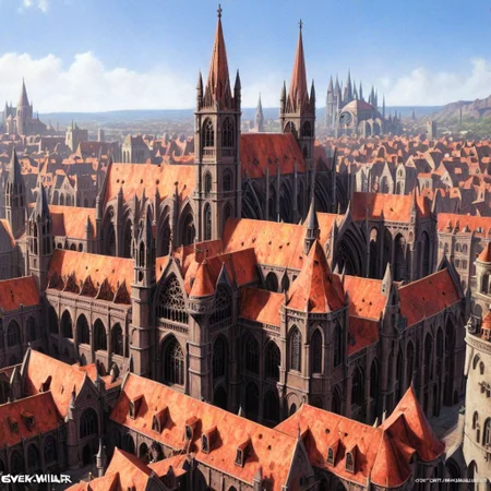 scenery, bright gothic city, highly detailed, realistic,
evoKevWalker, mtg, fantasy art