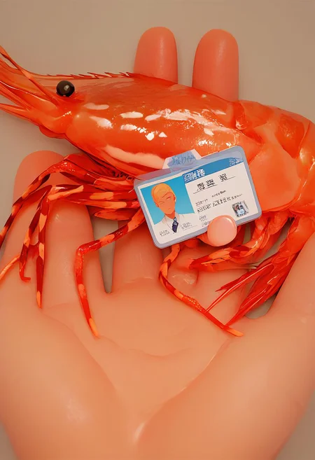 score_9, score_8_up, score_7_up, shrimp, ID card
