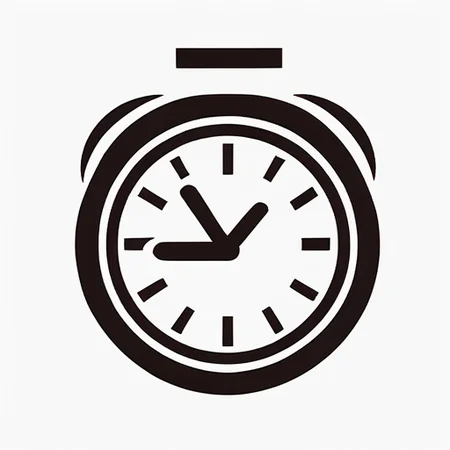 <lora:gmic_bptbv1-000014:1>,93icon\(93ic1\), a time bomb with a clock, with a white background, monochrome, no humans, window, black background, clock, roman numeral