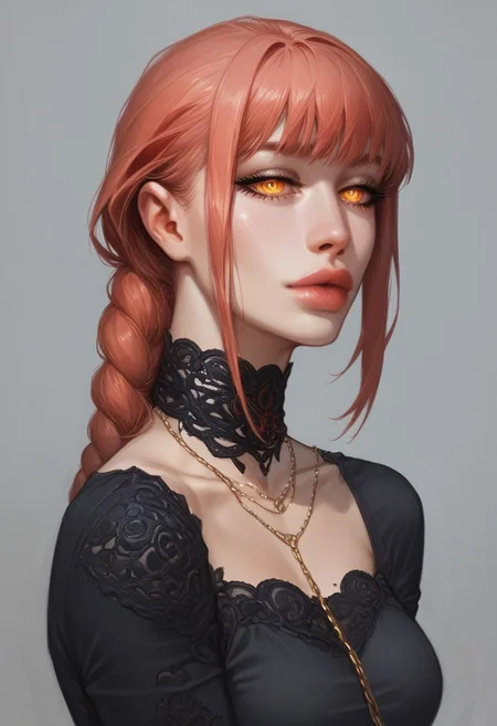 score_9, score_8_up, score_7_up, masterpiece, best quality, very aesthetic, cinematic lighting, 1girl, makima (chainsaw man), chainsaw man, beautiful eyes, perfect face, chains, shadows, dark horror, neon cyberpunk, <lora:Expressive_H-000001:0.8>, expressiveH <lora:Pony_DetailV1.0:0.9> <lora:nostalgia-000011:0.9> retro
((full-clothed)),
BREAK
strange world background score_9, score_8_up, score_7_up, score_6_up, source_cartoon, rating_explicit, Expressiveh, (((((upper body, portrait))))), dynamic pose