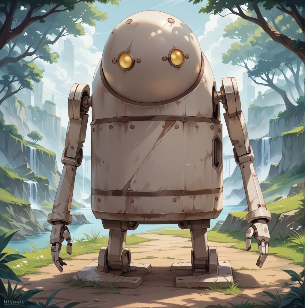 score_9, score_8_up, score_7_up, best quality, masterpiece, source_anime, rating_safe , zPDXL2, BREAK,
<lora:machine_lifeform:1>, machine_lifeform, machine, robot,