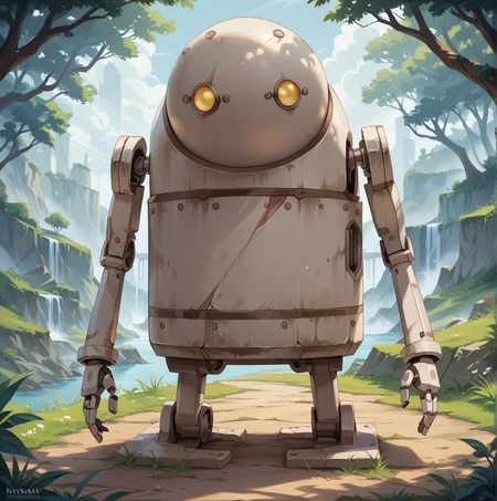 score_9, score_8_up, score_7_up, best quality, masterpiece, source_anime, rating_safe , zPDXL2, BREAK,
<lora:machine_lifeform:1>, machine_lifeform, machine, robot,